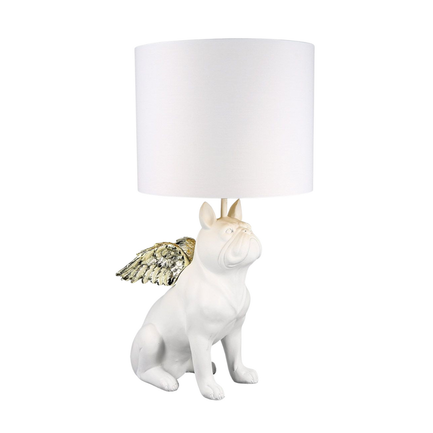 Monkey resin table lamp 34cm