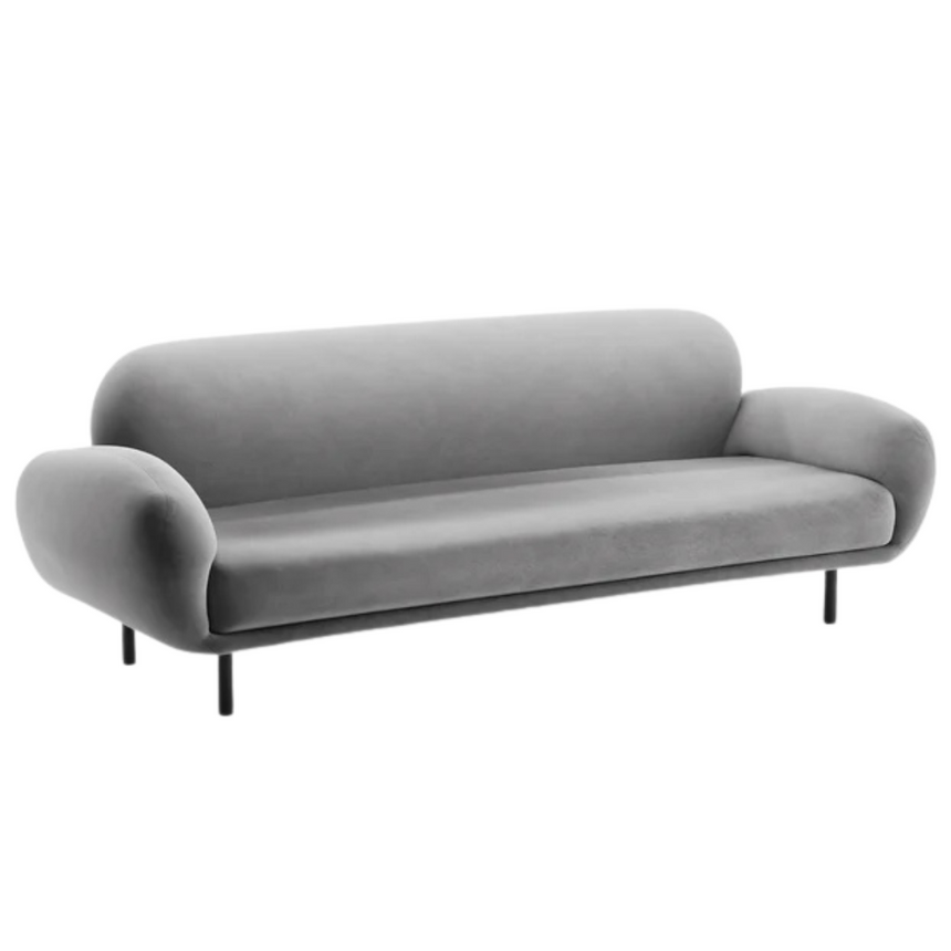 Poppy 3 személyes bársony kanapé