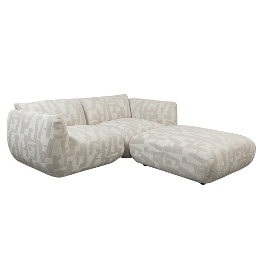 Amsterdam 2.5 személyes szövet sarokkanapé