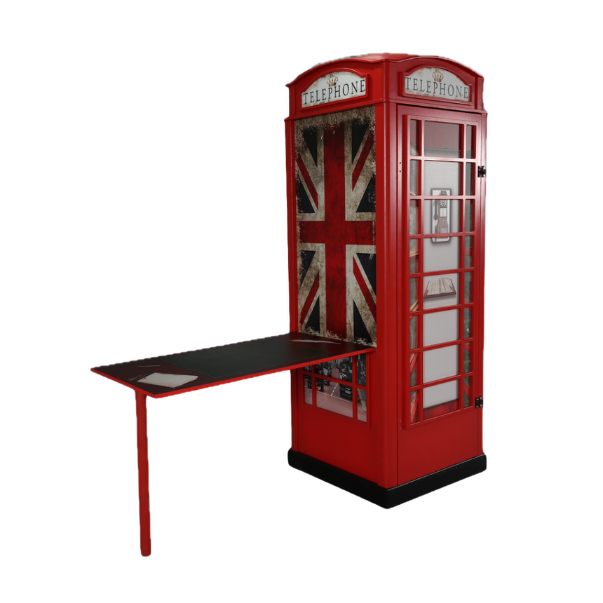Phone Booth Wooden Kids Cabinet
