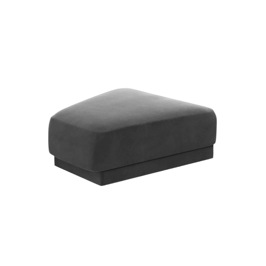 Miley velvet pouf 88x79