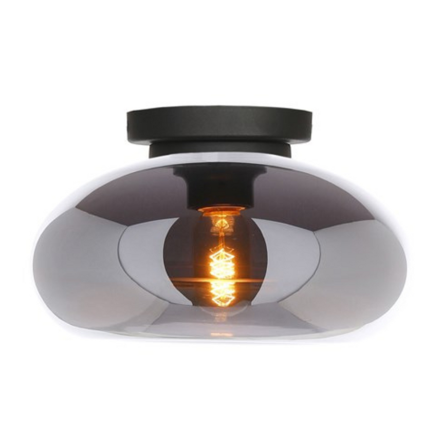 Plafonniere Zepp üveg mennyezeti lámpa