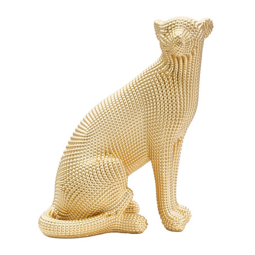 Leopardo műgyanta szobor