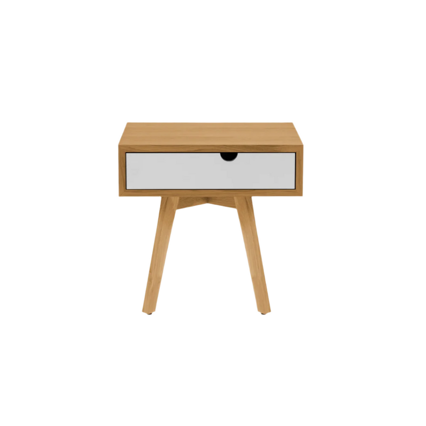 Noa wooden bedside table