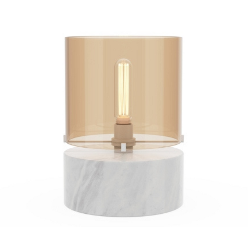 Cilinder Marble márvány asztali lámpa Ø27x38