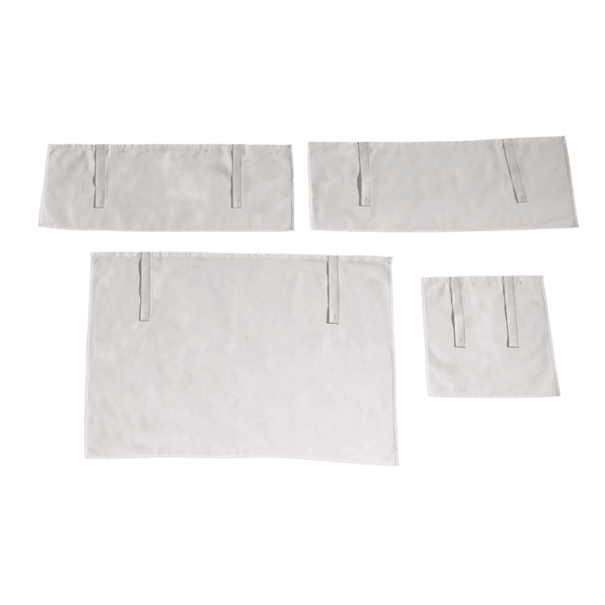 Charlotte wooden house cot set, 90x200