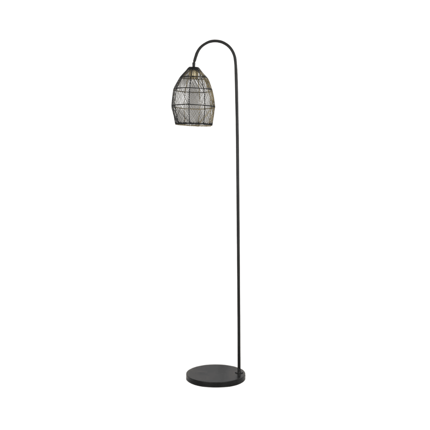 Meya metal floor lamp