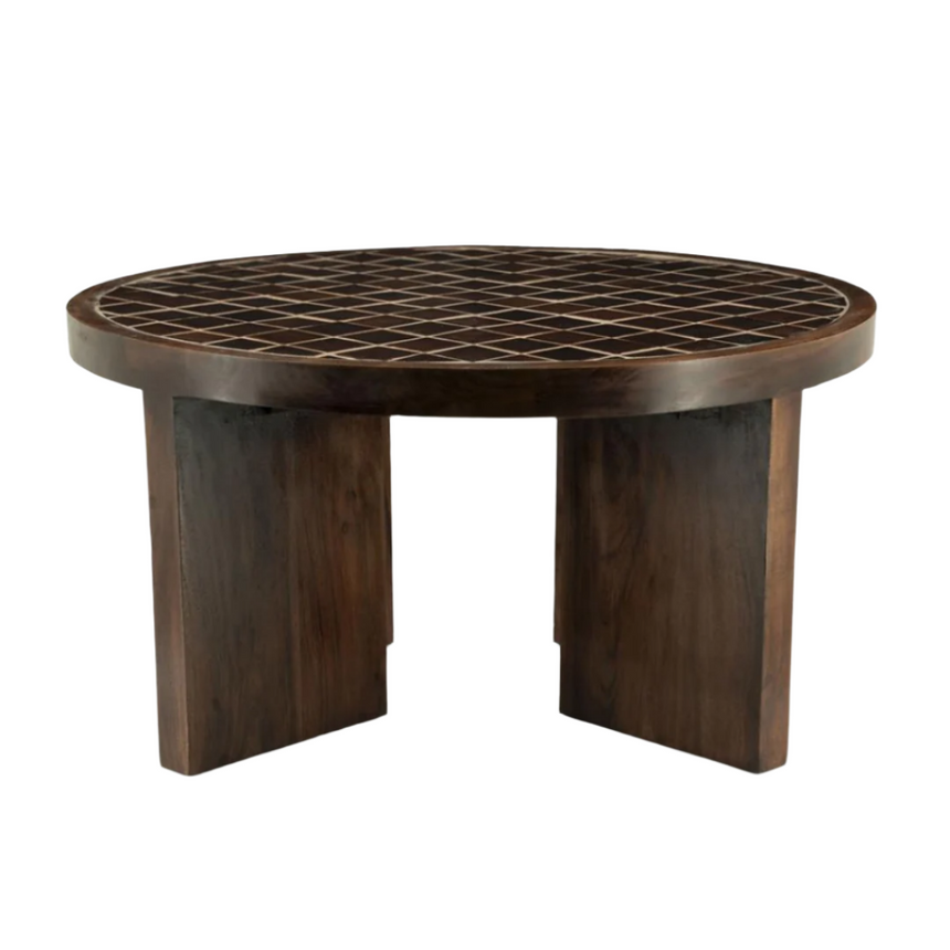 TiledUp wooden coffee table