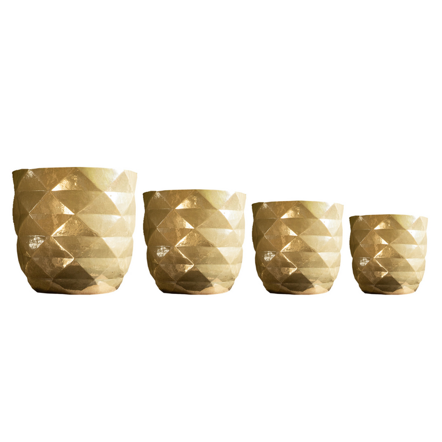 Lotte kerámia virágtartó szettben 4db