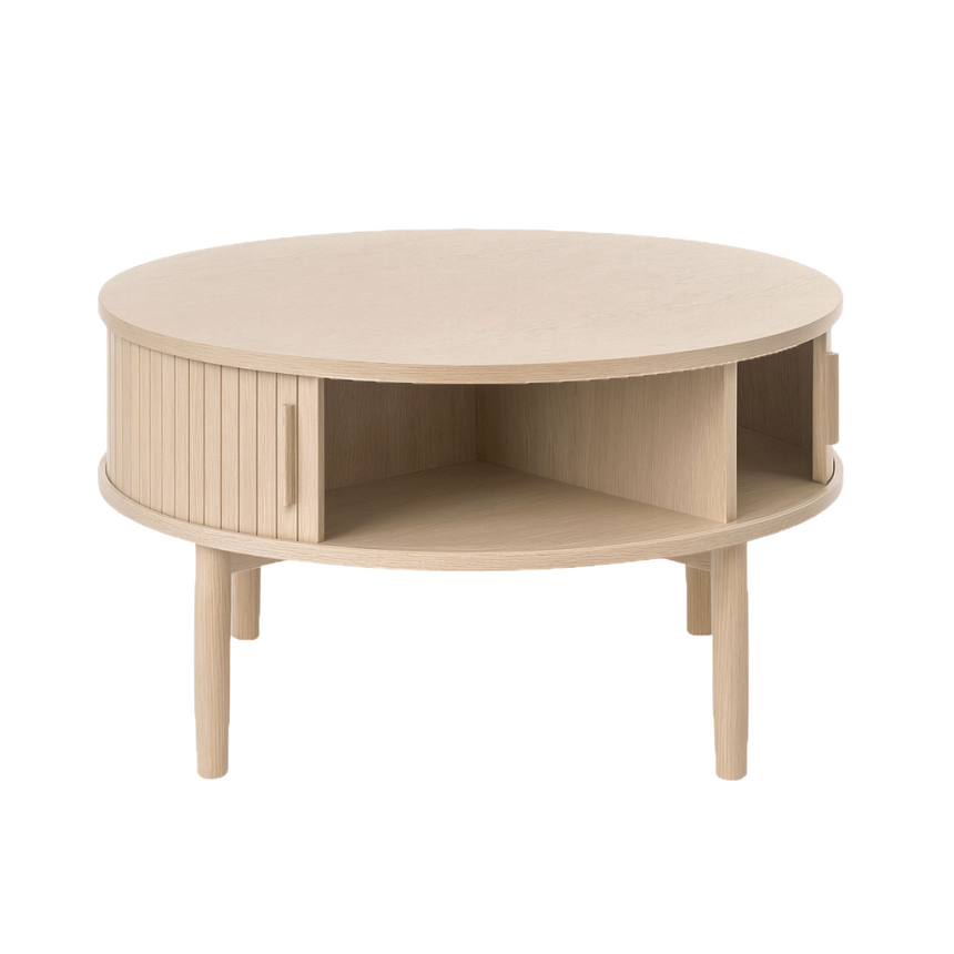 Meta fa dohányzóasztal Ø85