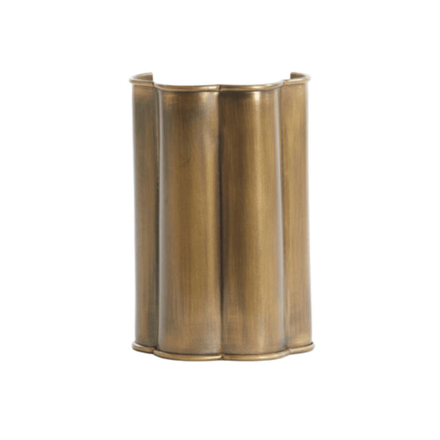 Fringe metal wall lamp