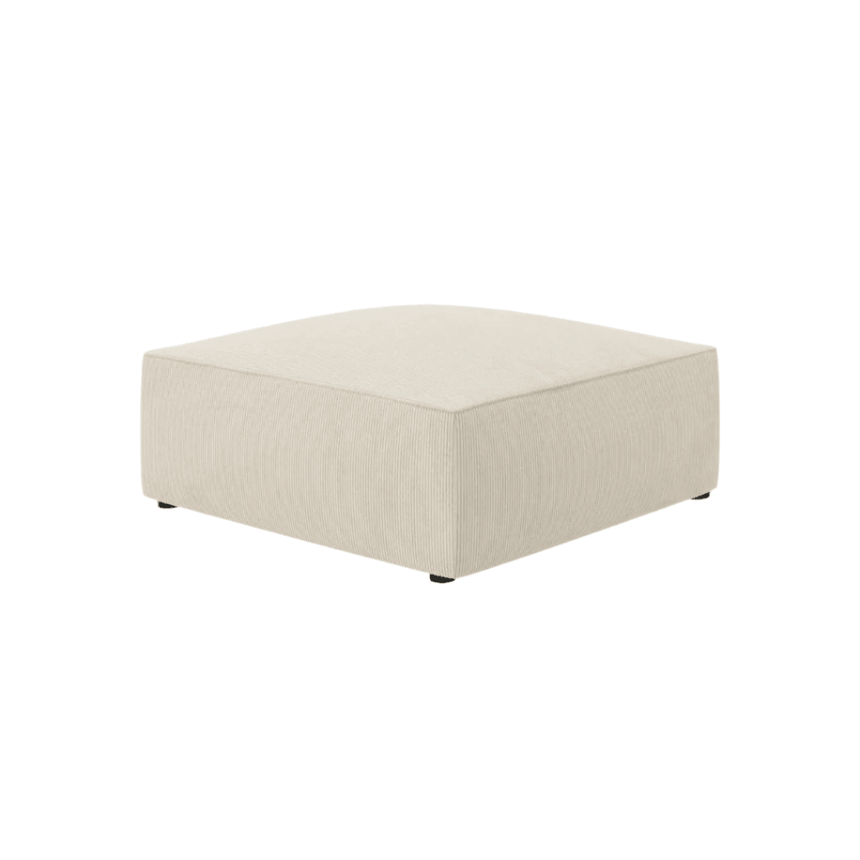 Ruby corduroy pouf
