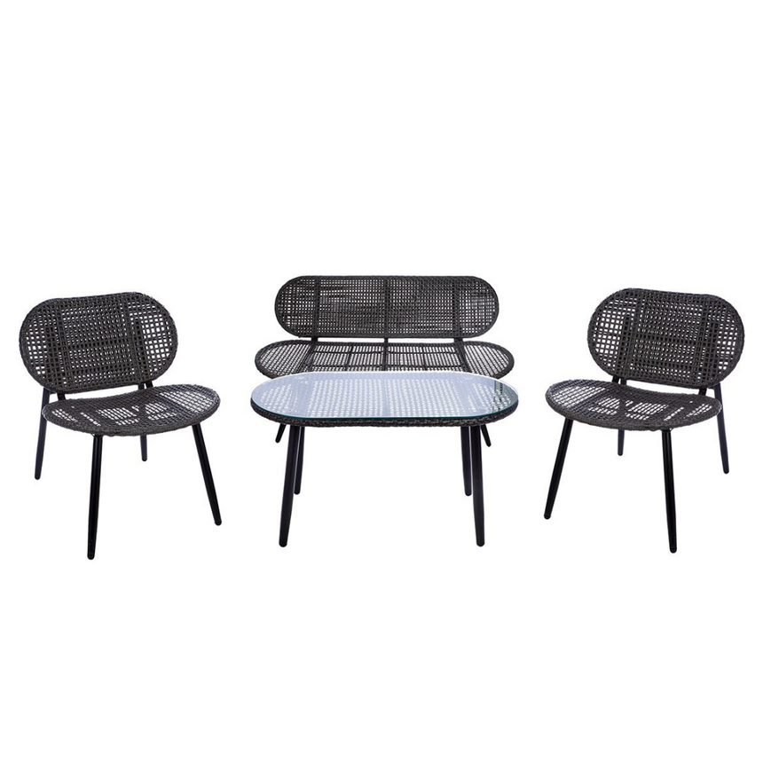 Cannobio fém kerti szett