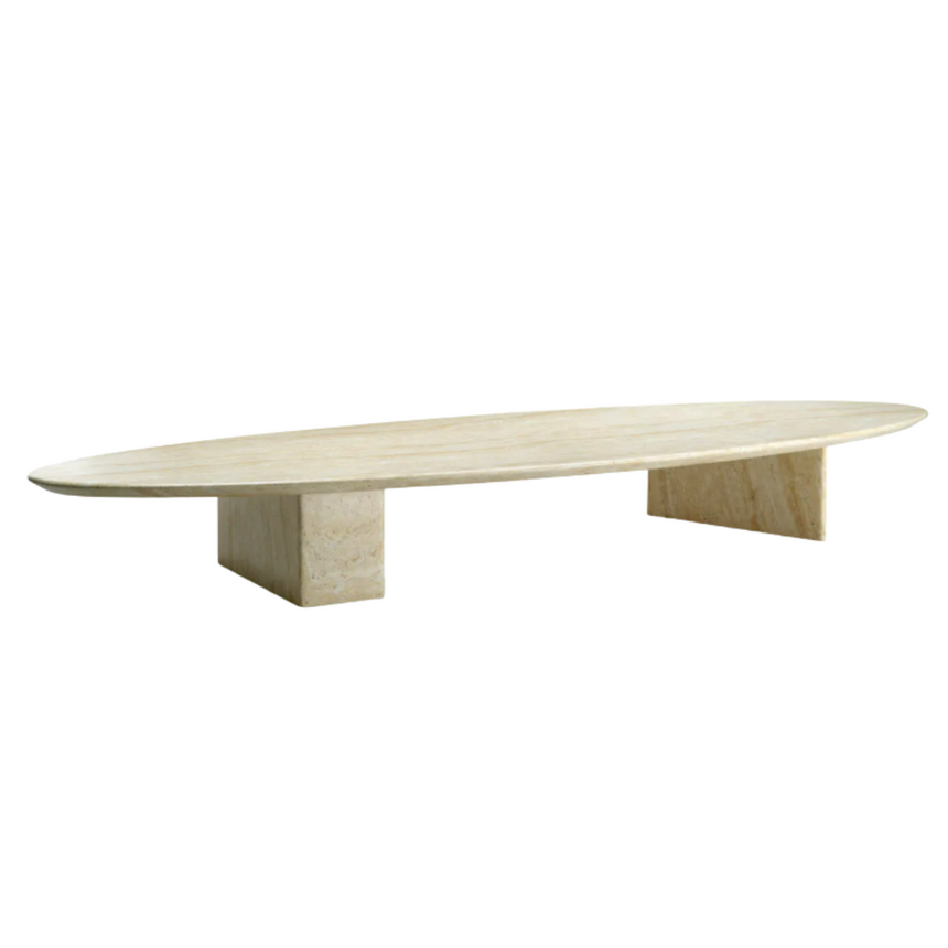 Aurore artificial stone garden coffee table