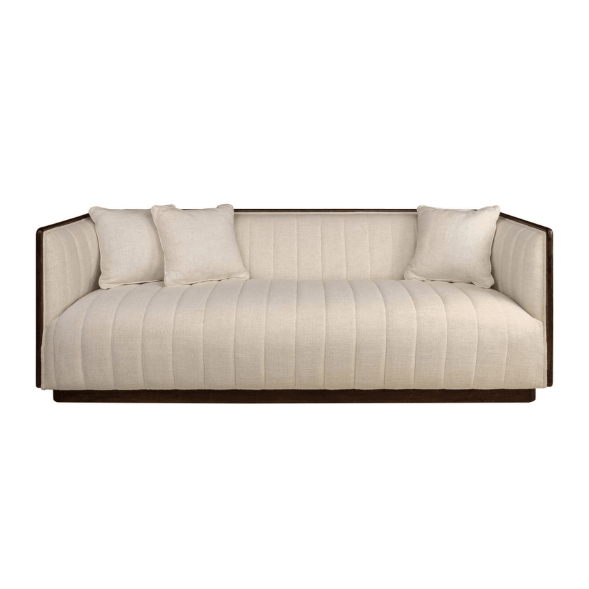 Isabel 3-seater fabric sofa