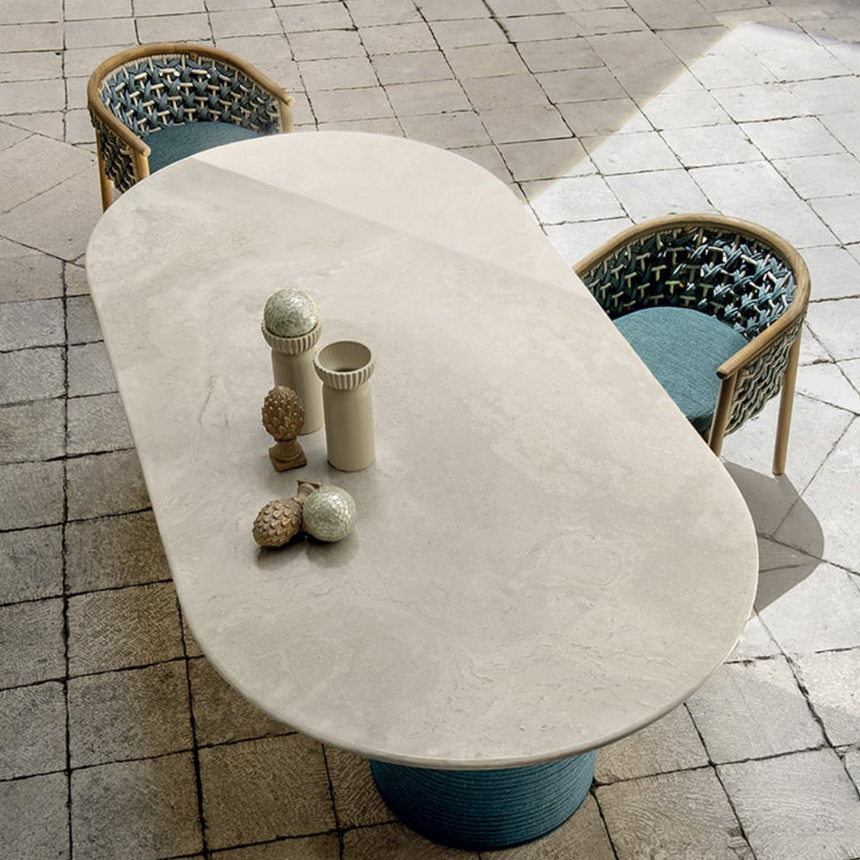 Patio kerti étkezőasztal