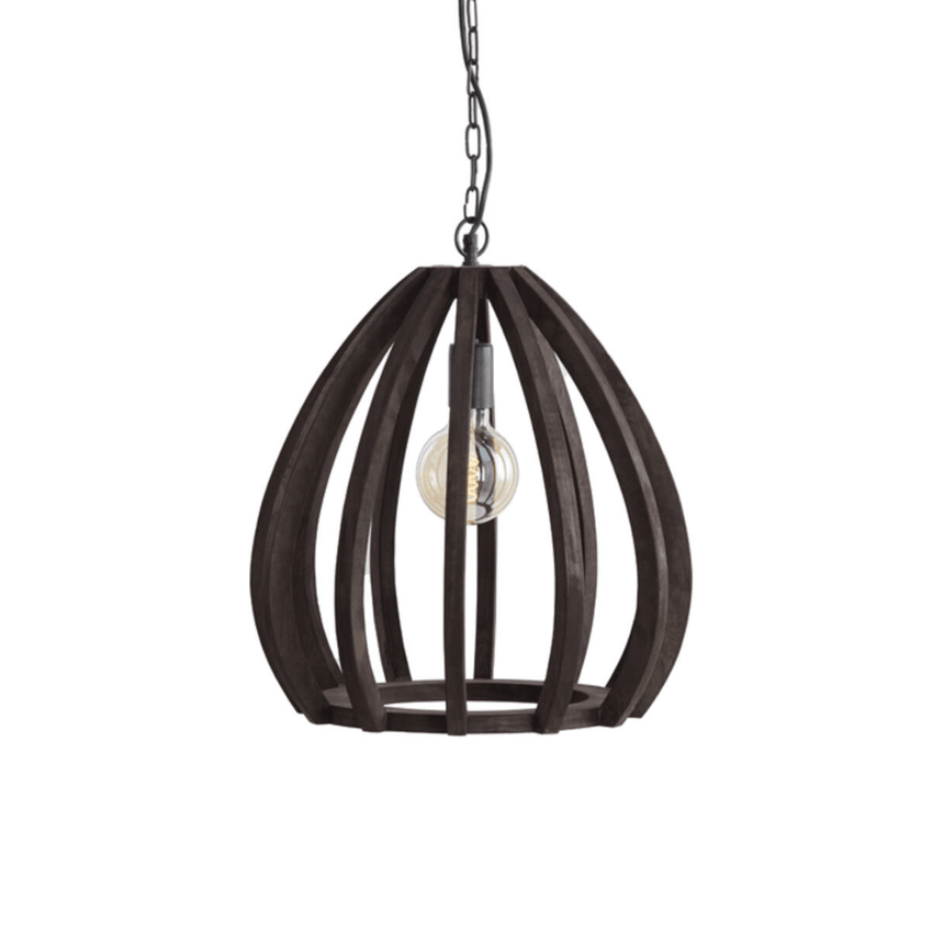 Barsia wooden pendant lamp Ø40