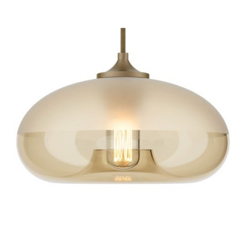 Mezzo Zepp üveg függőlámpa