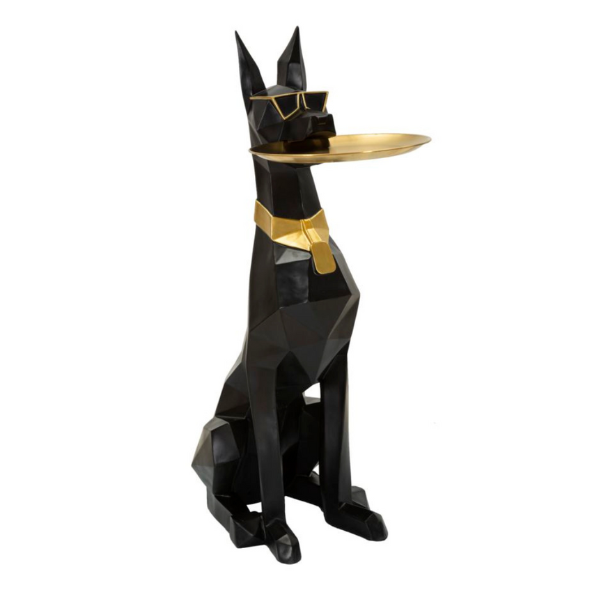 Monkey resin table lamp 34cm