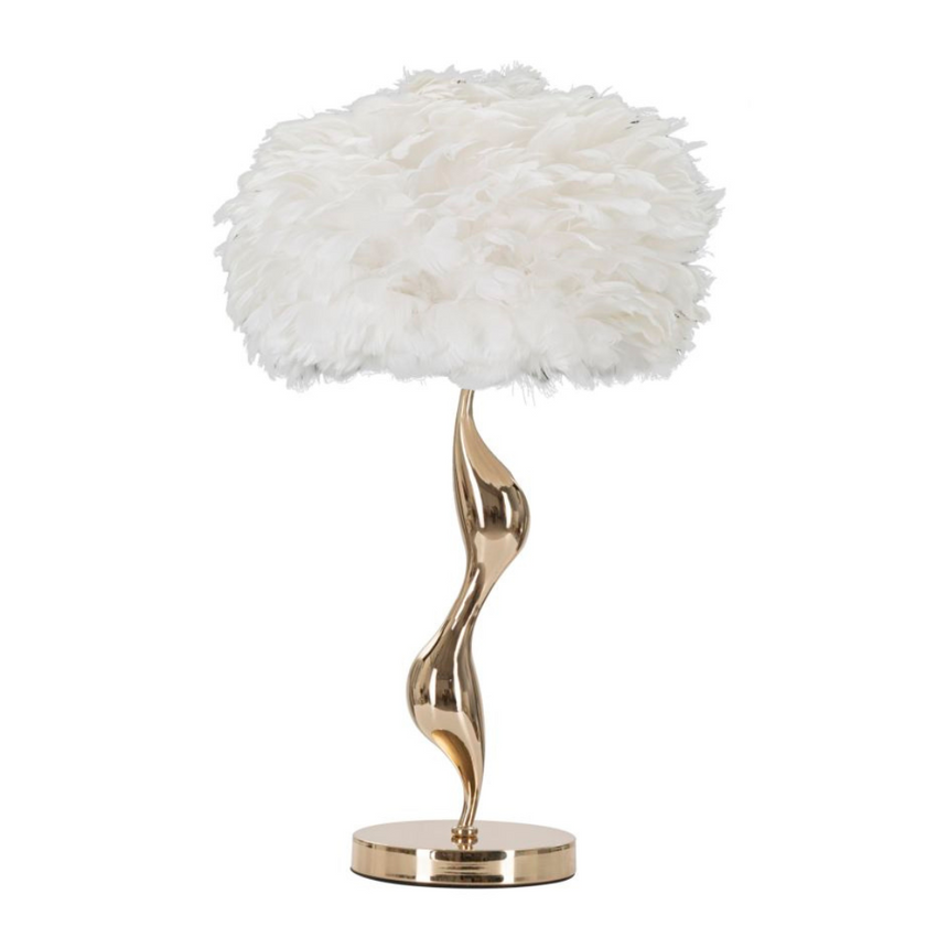 Slim fém asztali lámpa