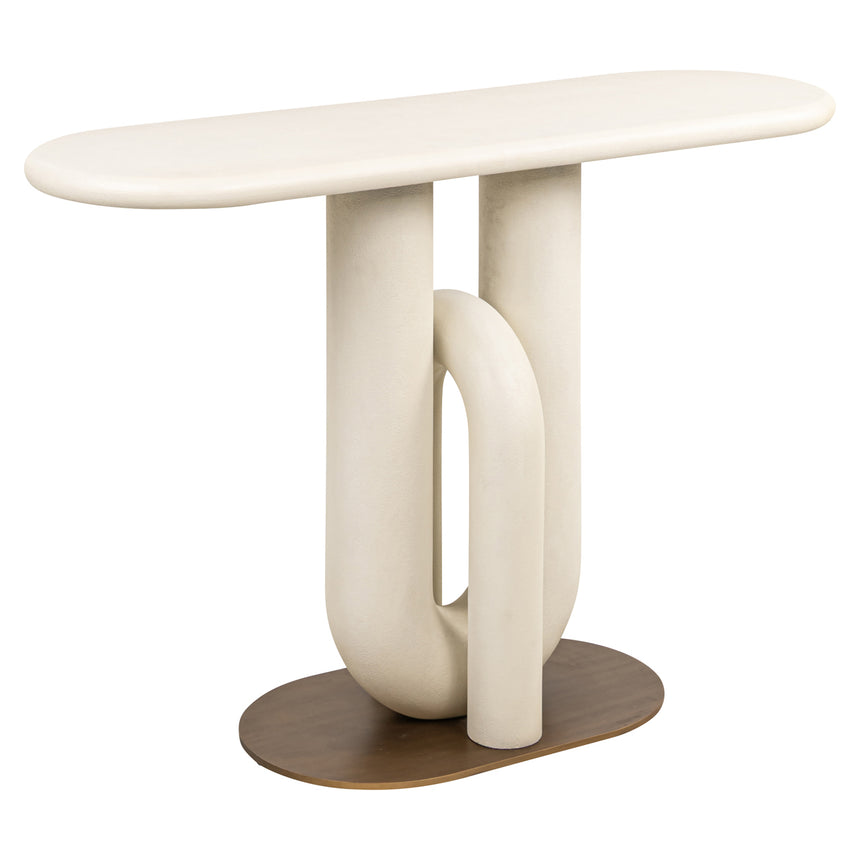 Les Arcs marble console table