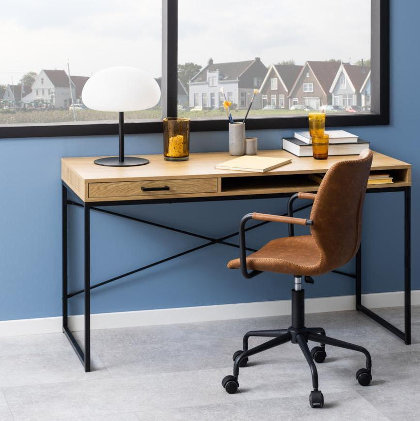 Seaford wooden desk 140x58