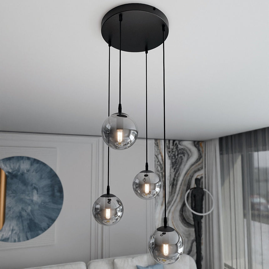 Cosmo 4 BL fém függőlámpa