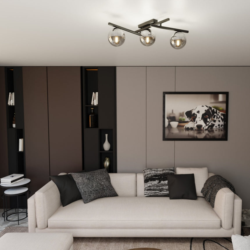 Smart 3 fém mennyezeti lámpa