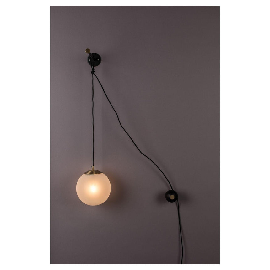 Bulan fém falilámpa-2