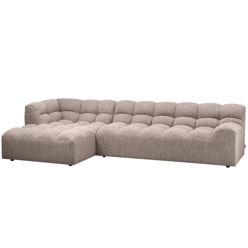 Allure left-hand fabric corner sofa