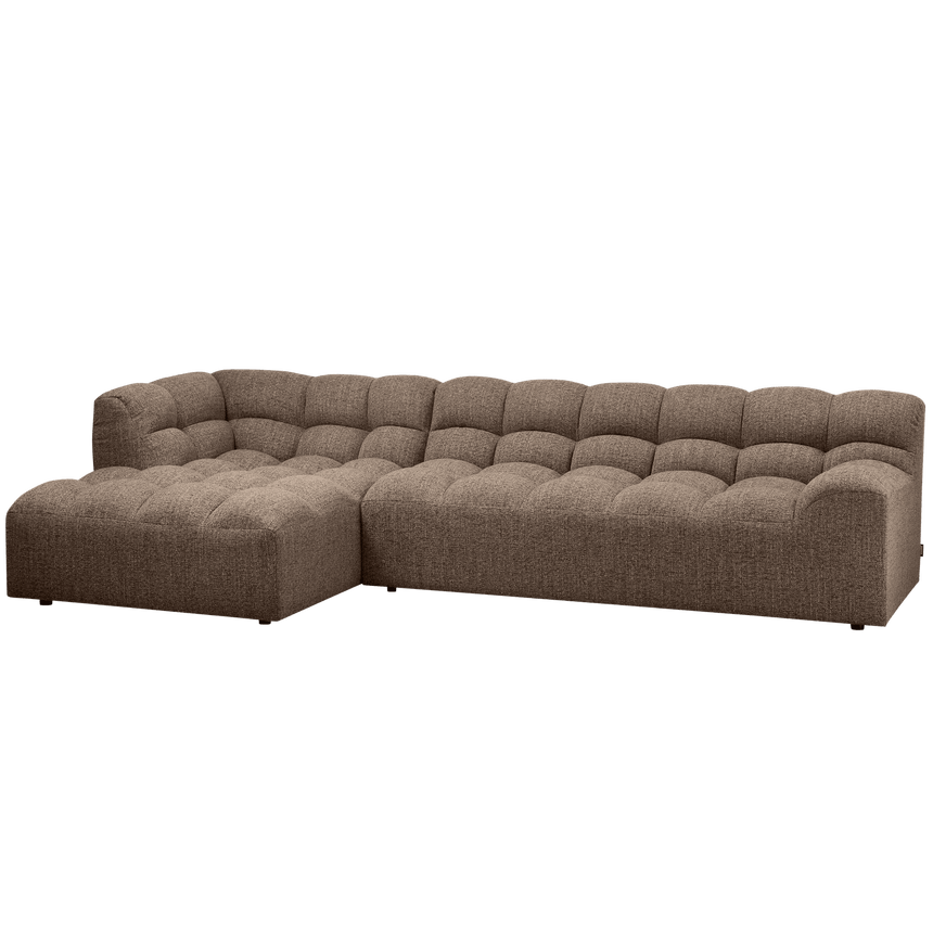 Allure left-hand fabric corner sofa