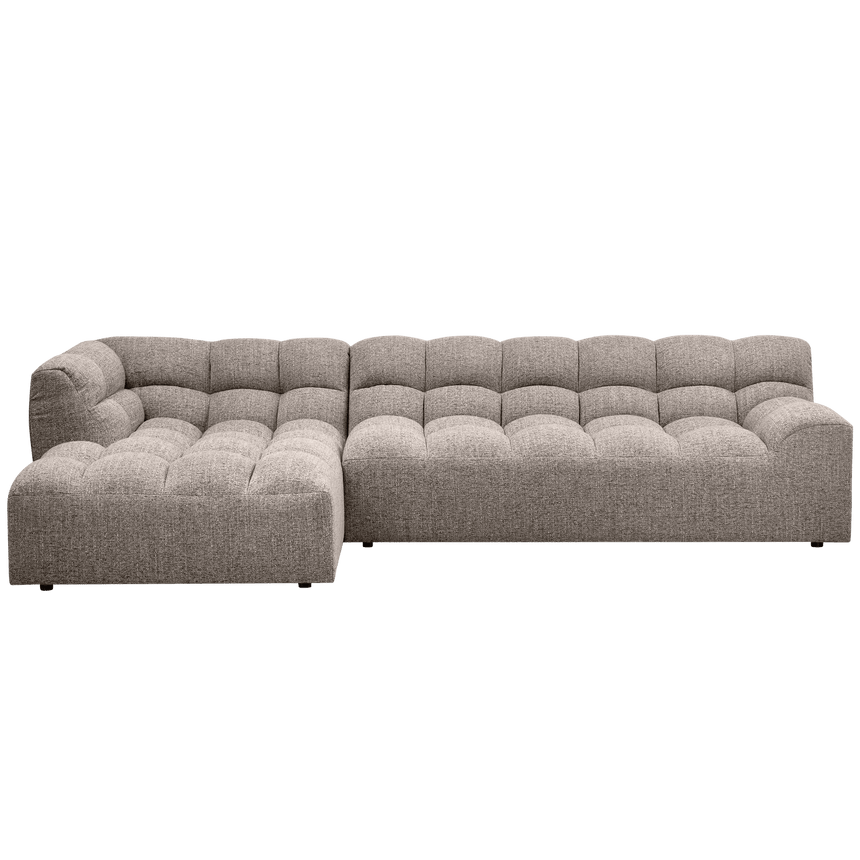 Allure left-hand fabric corner sofa