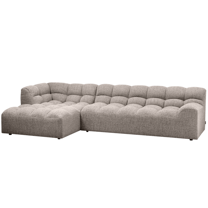 Allure left-hand fabric corner sofa