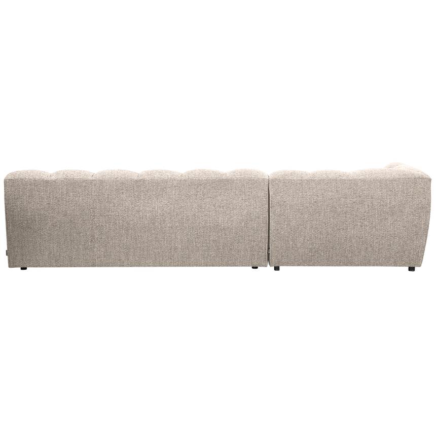 Allure left-hand fabric corner sofa
