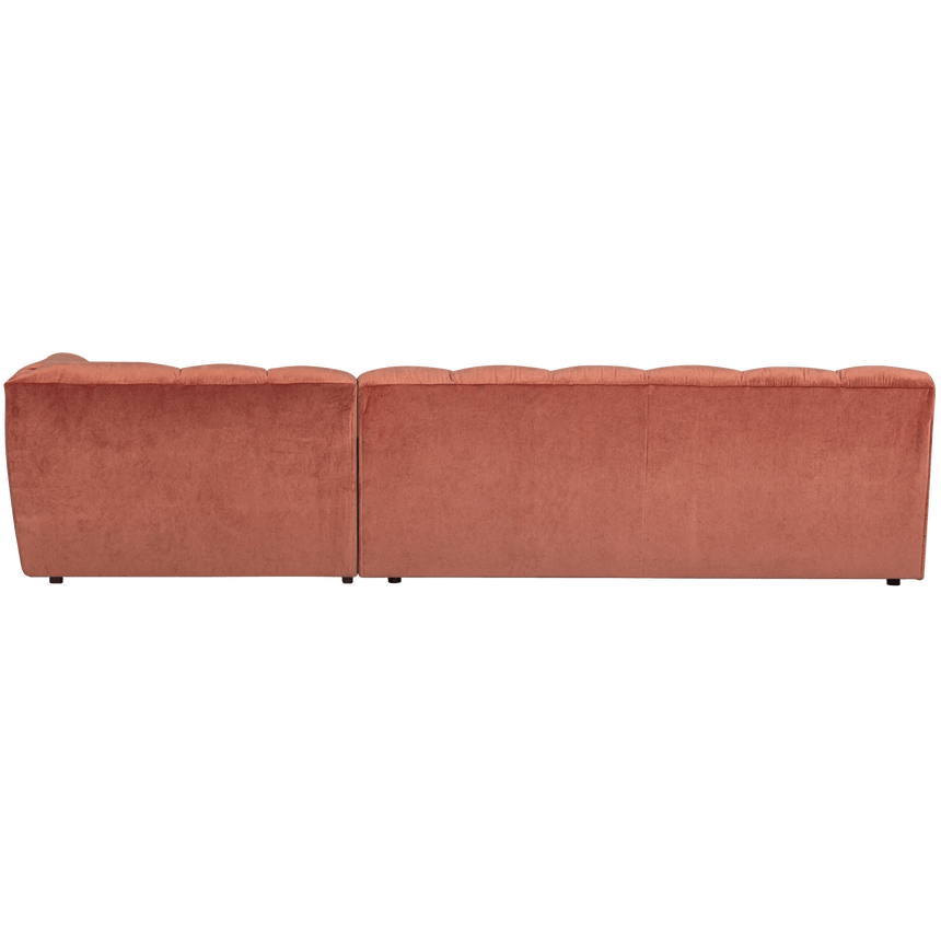 Allure right-hand velvet corner sofa