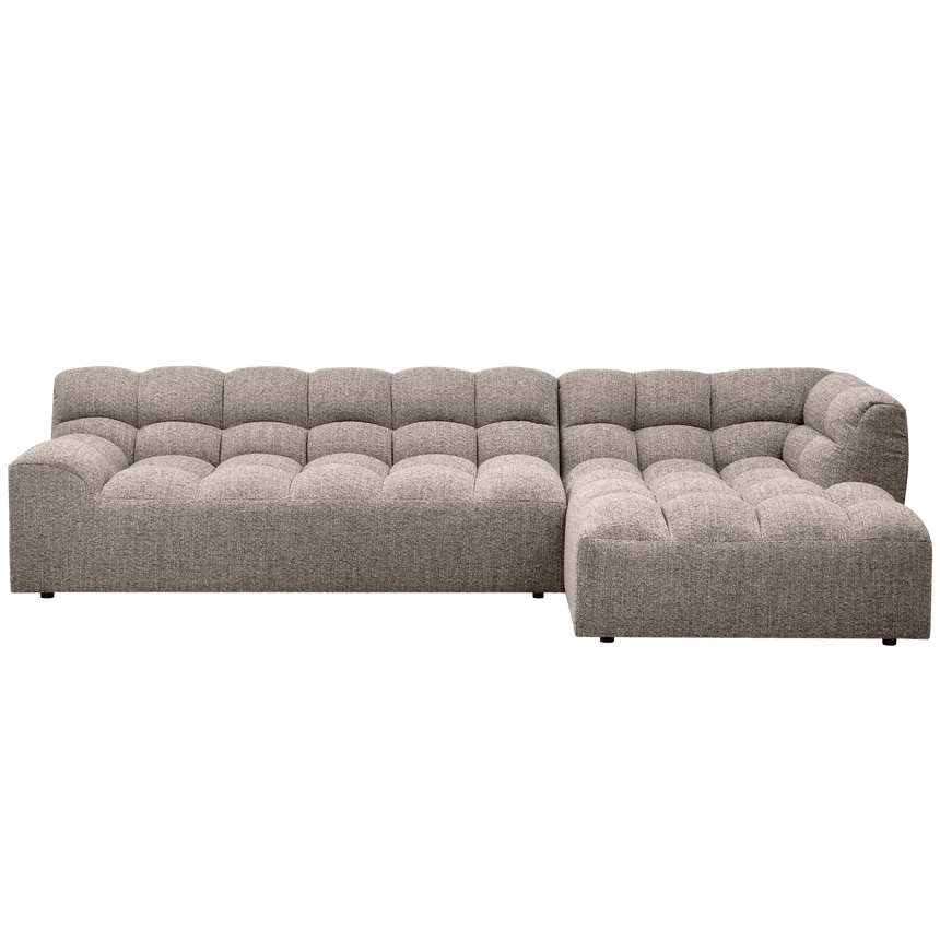 Allure right-hand fabric corner sofa