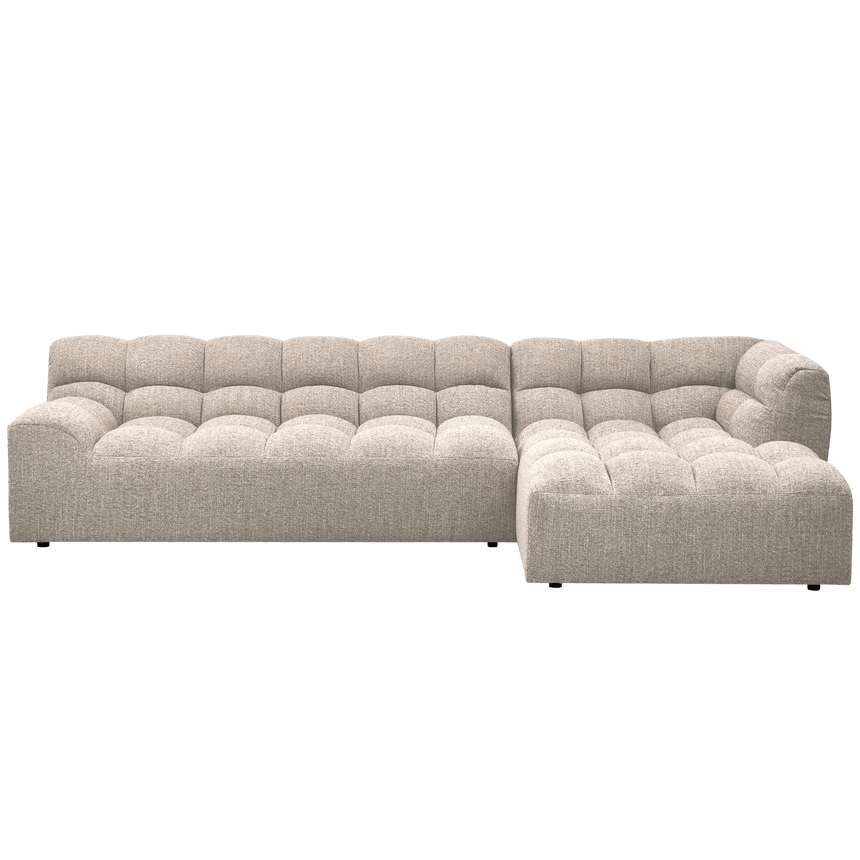 Allure right-hand fabric corner sofa