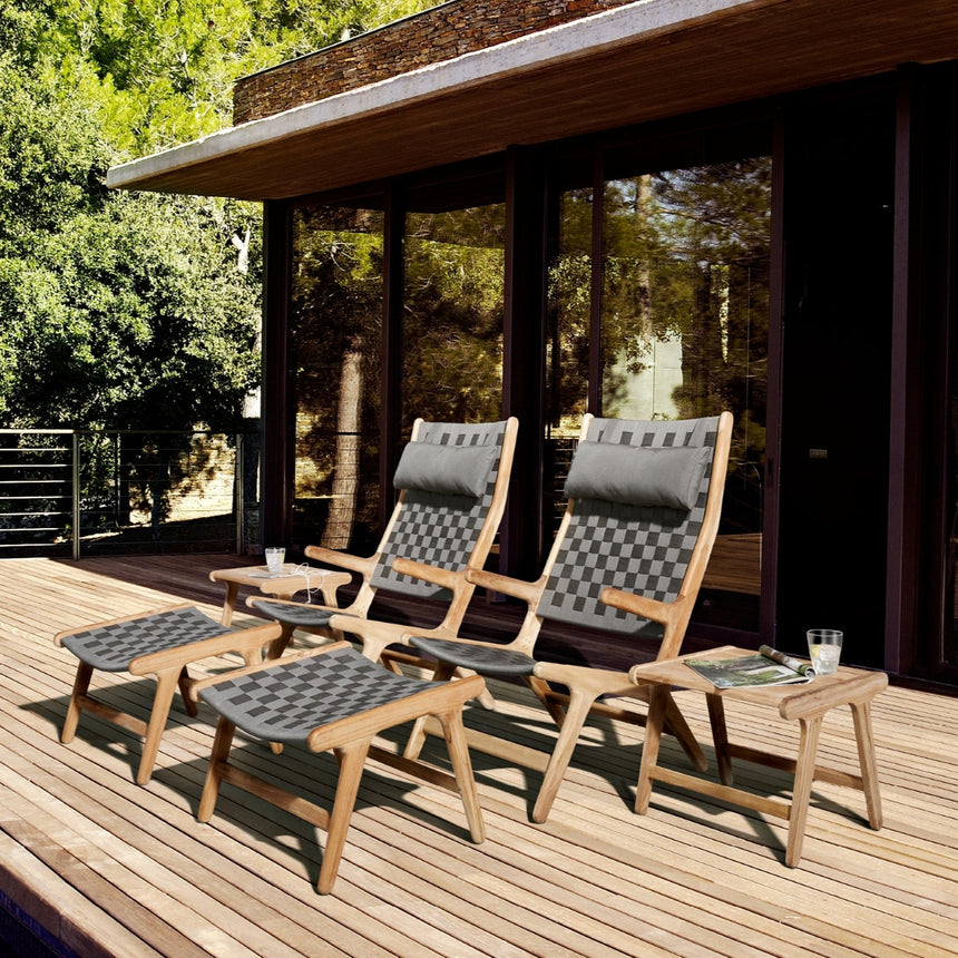 Luc fa kerti lábtartó