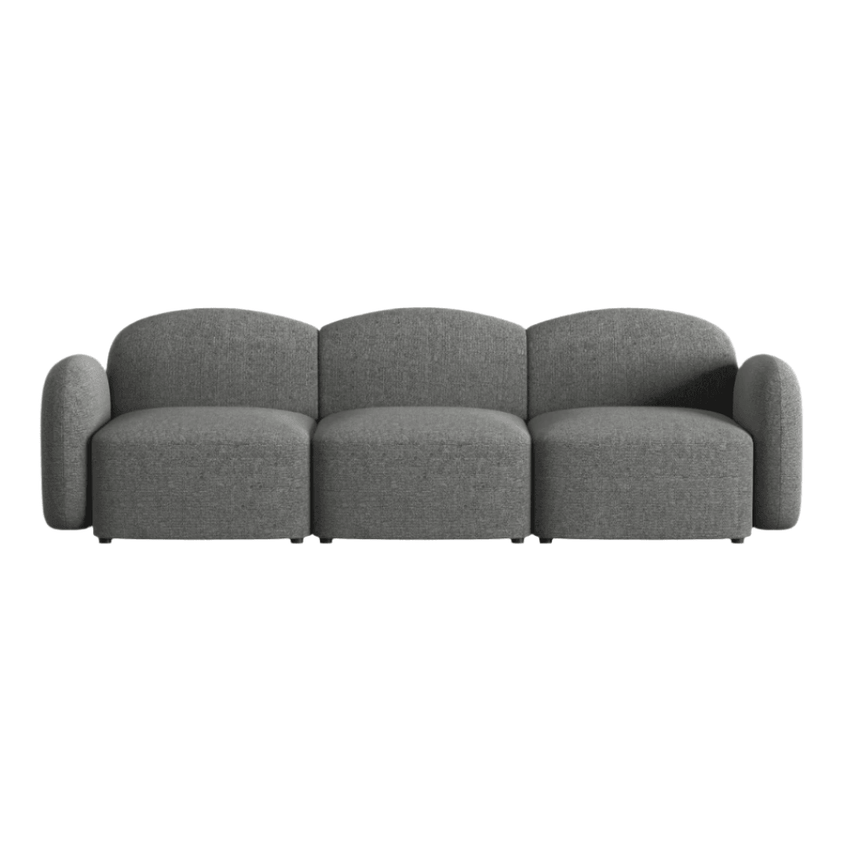 Blair 3-seater chenille sofa