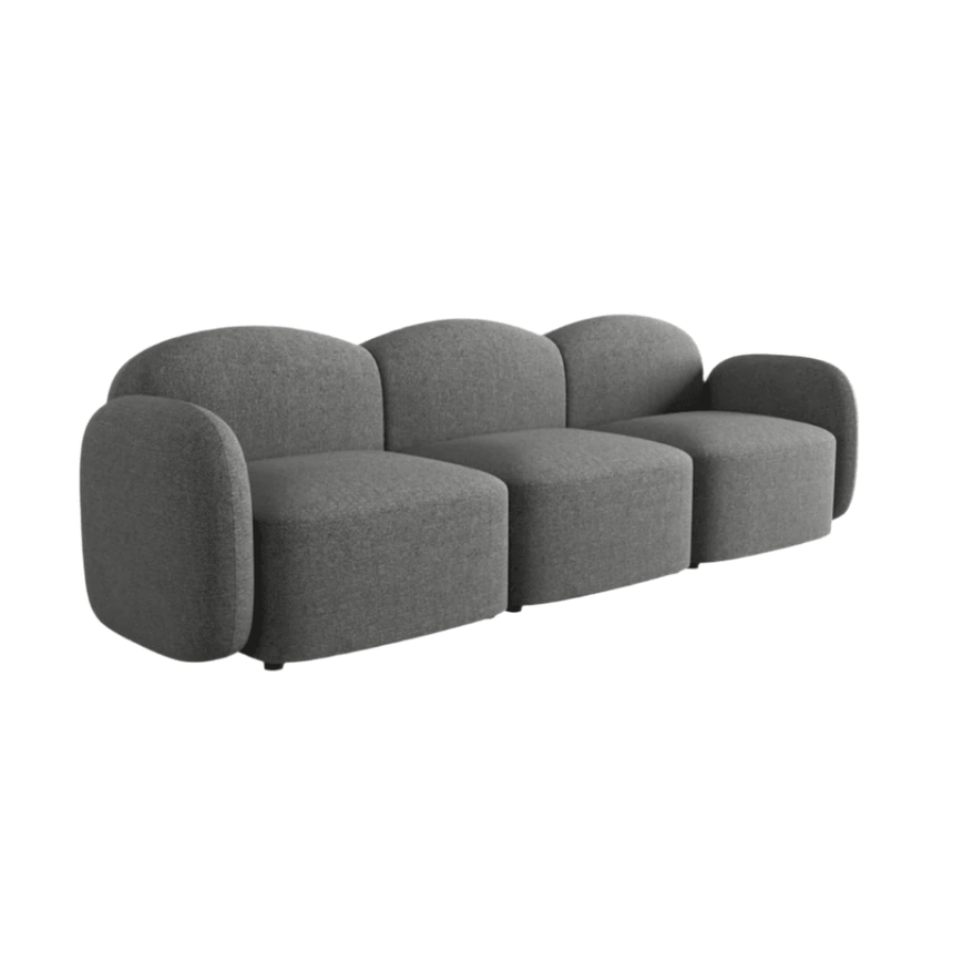 Blair 3-seater chenille sofa