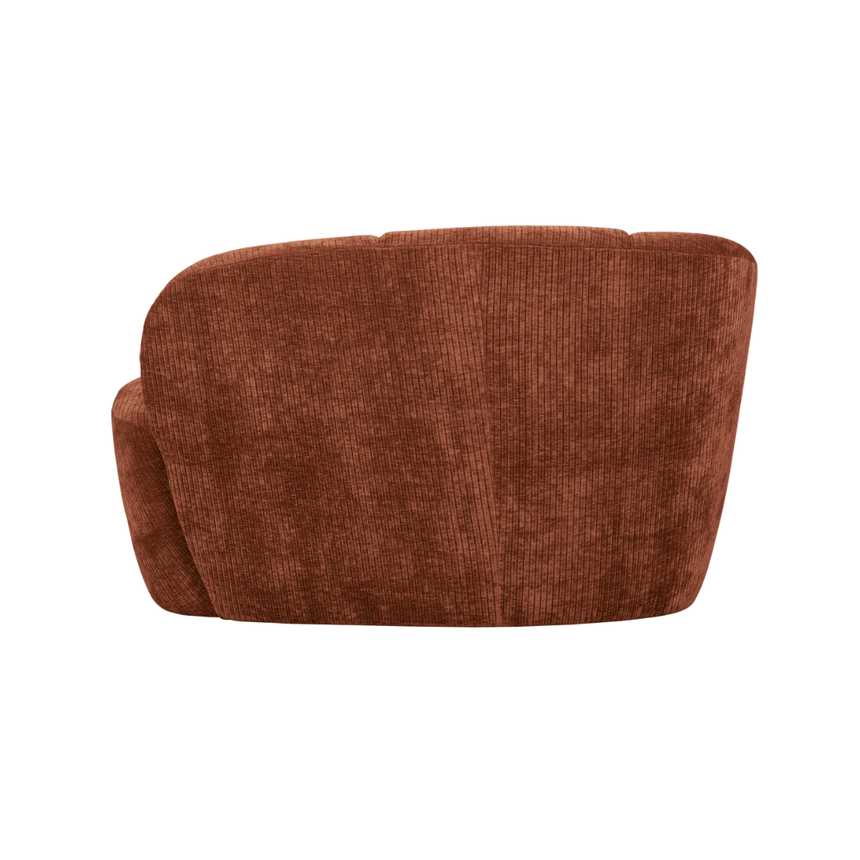 Mojo 2-seater left-hand corduroy sofa