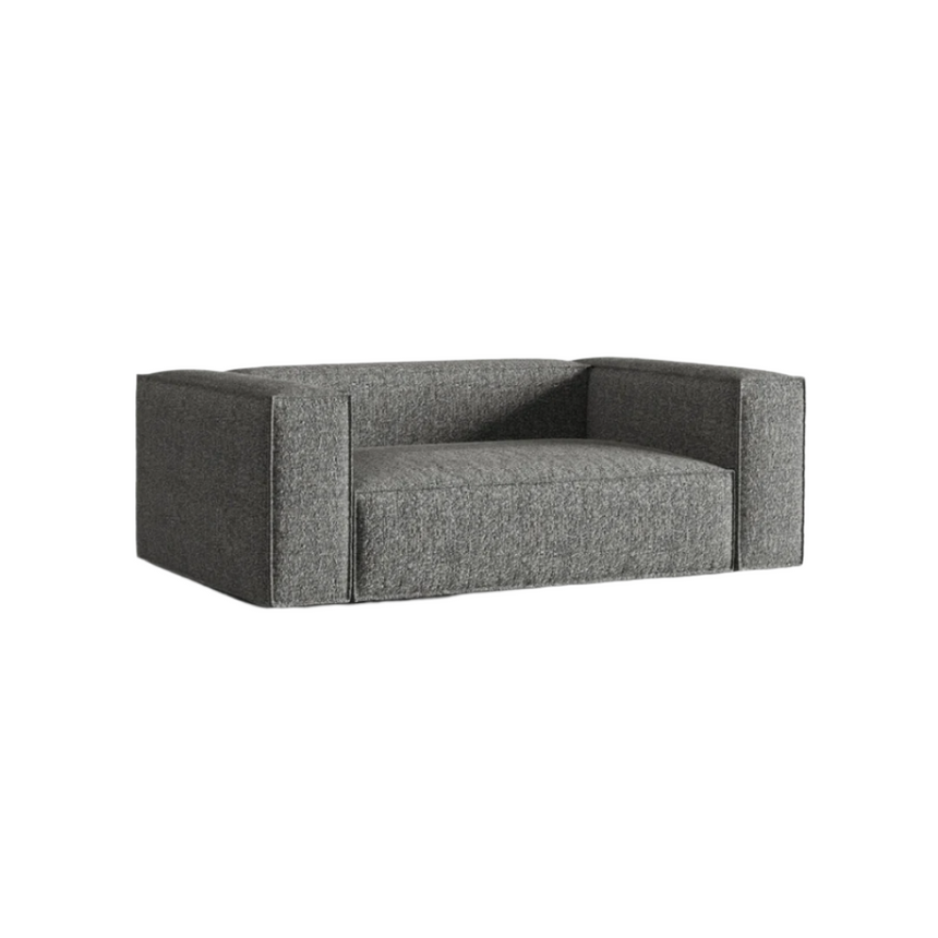 Ruby 2-seater velvet sofa