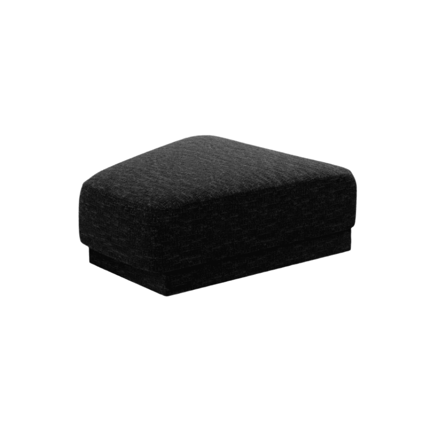 Miley chenille pouf 88x79