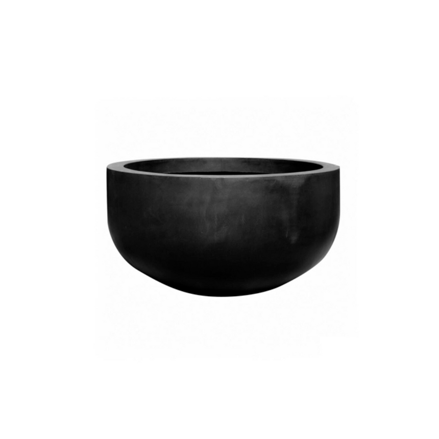 City bowl stone flower pot Ø92