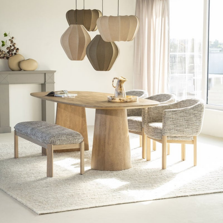 Jimmy 3-door wooden cabinet