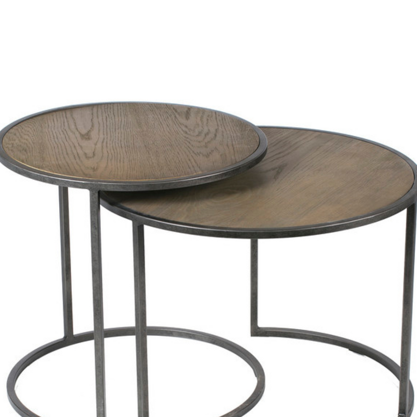 Noa wooden bedside table