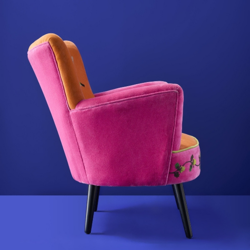 Hummingbird bársony fotel