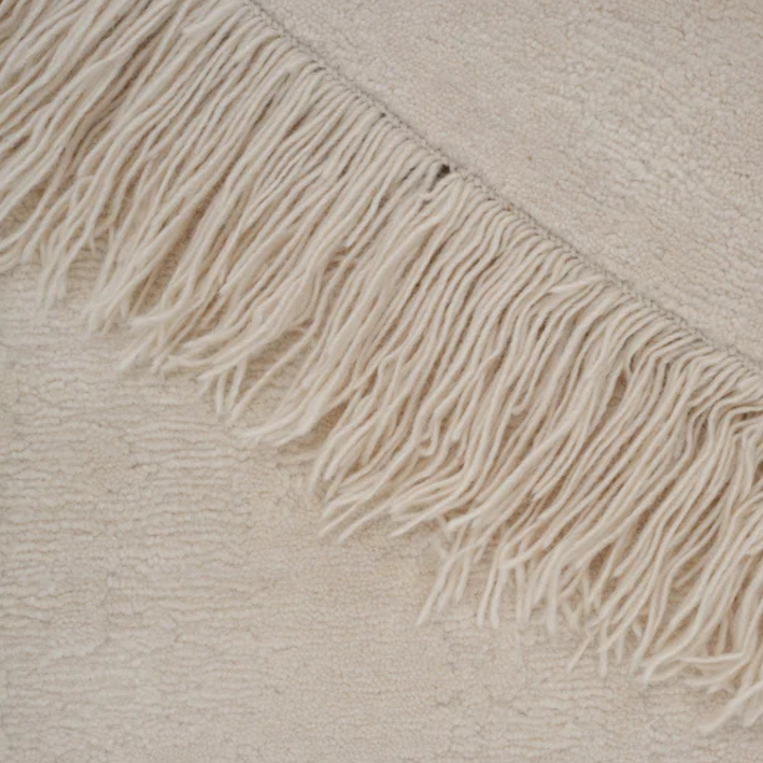 Muted Frontier wool rug