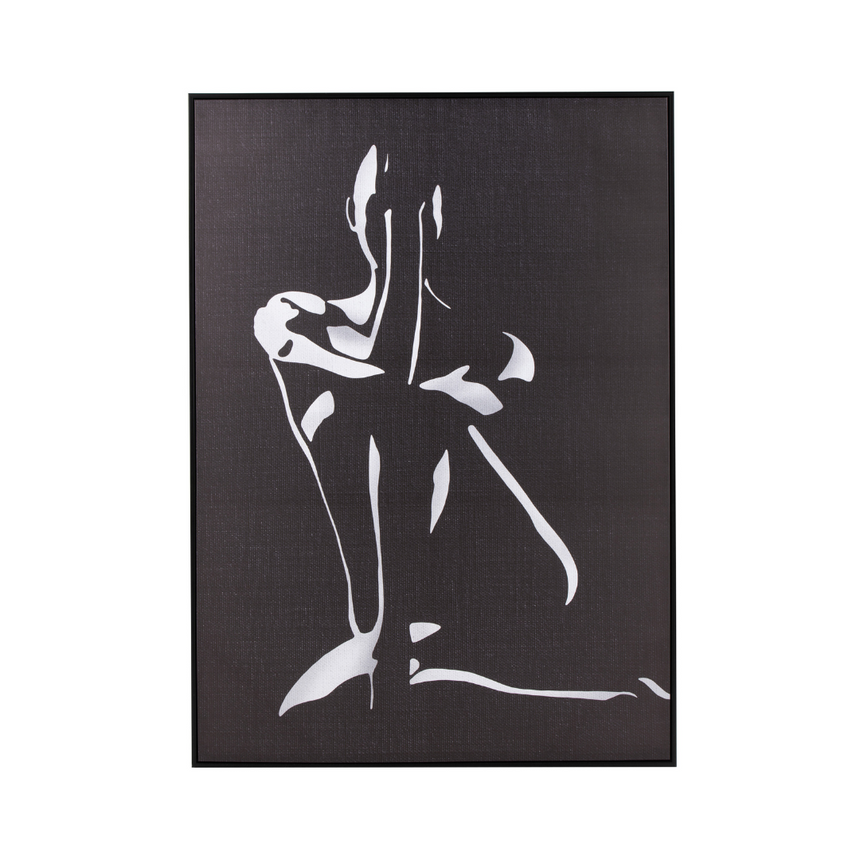 Woman Silhouette canvas wall art
