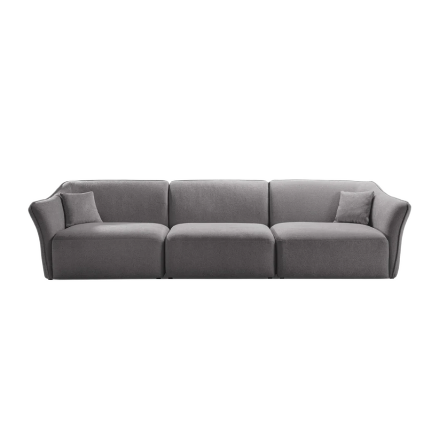 Ruby 2-seater velvet sofa